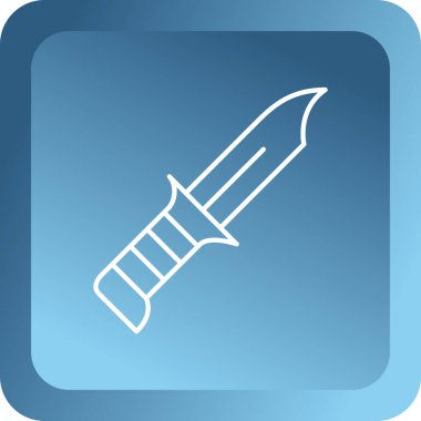 Tek izole edilmiş simgenin vektör illüstrasyonu