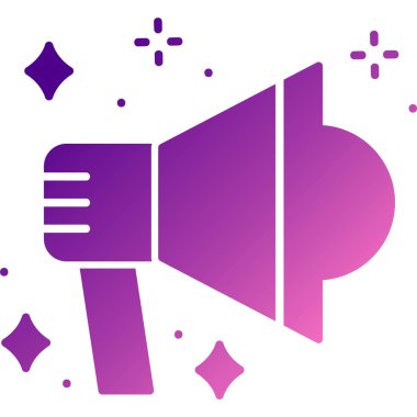 hoparlör simgesi vektör çizim