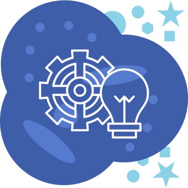 Seo simgesinin vektör illüstrasyonu