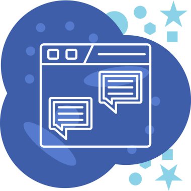 Ağ simgesi. vektör illüstrasyonu