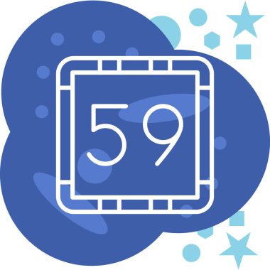 5. yıl dönümü kutlaması simgesi