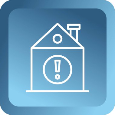 Alarm saat vektör simgesi. Alarm düğmesinin basit bir gösterimi.