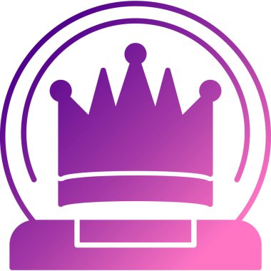 taç web simgesi basit tasarım