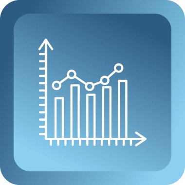 İş simgesi finans simgesinin vektör illüstrasyonu