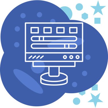 ev sahibi simgesi, vektör illüstrasyonu