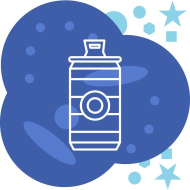 Su. Web simgesi basit illüstrasyon