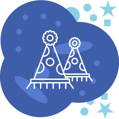 Uzay roketi. Basit simge