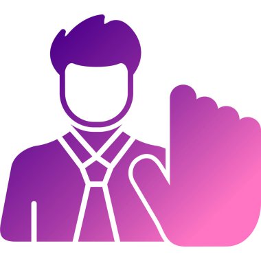 Koruyucu maske takan insanların vektör simgesi