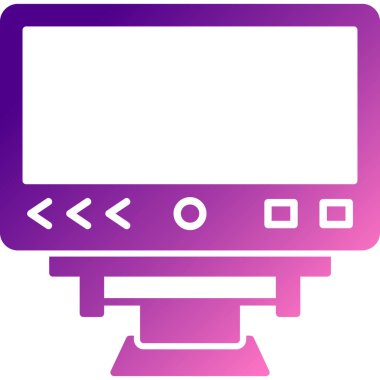 seo modern simgesinin vektör illüstrasyonu