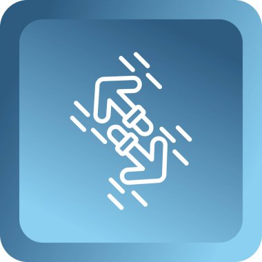 Modern b 'nin vektör illüstrasyonu eksik simgesi