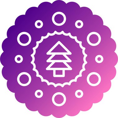 Vektör Ağacı Simgesi illüstrasyonu