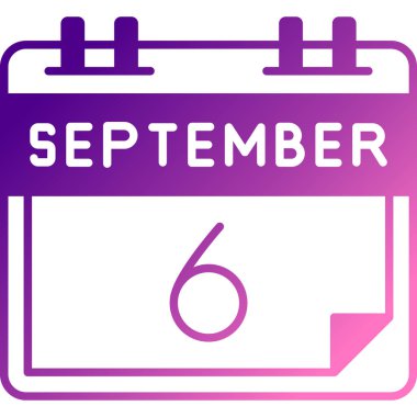 Arka planda 6 Eylül takvimi.