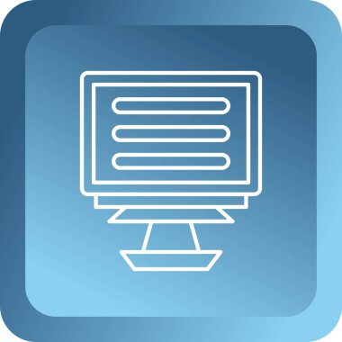 seo modern simgesinin vektör illüstrasyonu