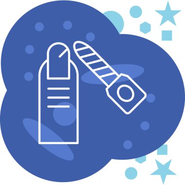 Bulut simgesi. Basit resimleme