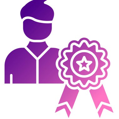 Kurdeleli bir yıldızın vektör çizimi