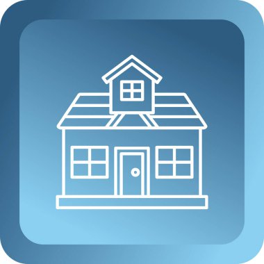 ev simgesi vektör illüstrasyonu