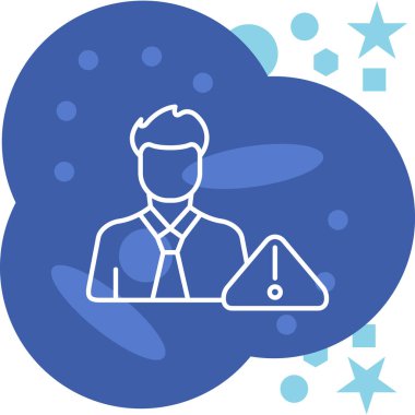 İş simgesinin vektör illüstrasyonu