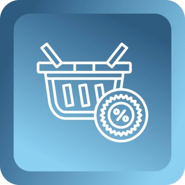 Çöp kutusu simgesi, vektör illüstrasyonu