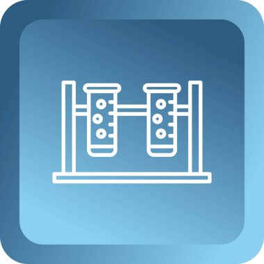 Beyaz arka planda izole edilmiş bira şişeleri ikonu olan mavi çizgi ahşap fıçı. alkol, içki kabı, ahşap, bira, viski, şarap. beyaz kare