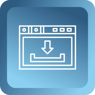 seo modern simgesinin vektör illüstrasyonu