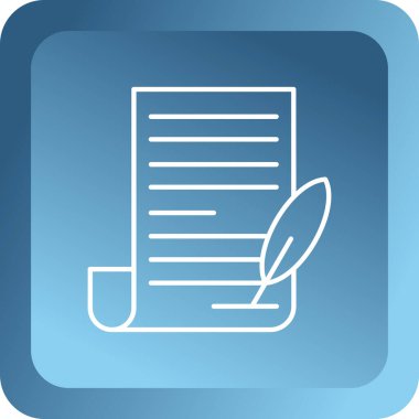 belge web simgesi. vektör simgesi