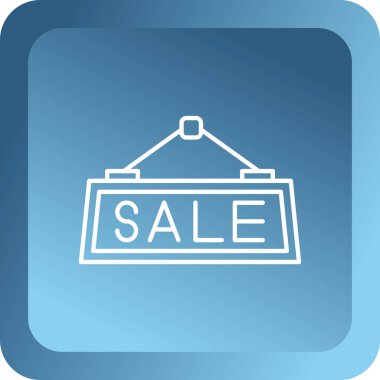 mavi renkli satış düğmesini.