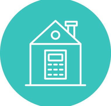 Yapı simgesinin vektör illüstrasyonu