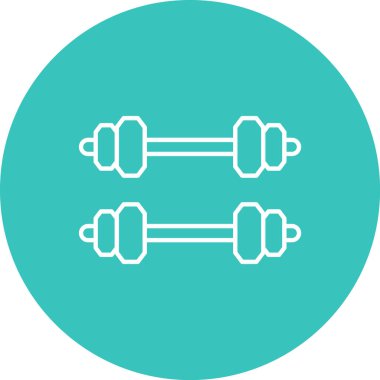 Dambıl. Web simgesi vektör illüstrasyonu