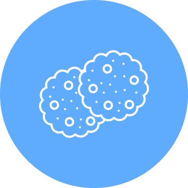 Bulut simgesi. Basit resimleme