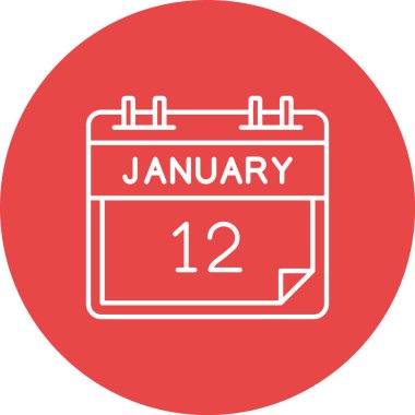 Takvim simgesi tasarımı, vektör illüstrasyonu