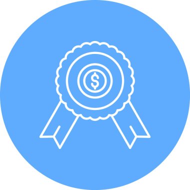 Ödül. Web simgesi basit illüstrasyon