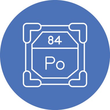 Gaz b simgesinin vektör çizimi