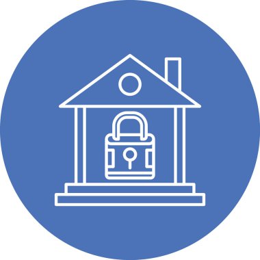 ev simgesi vektör illüstrasyonu