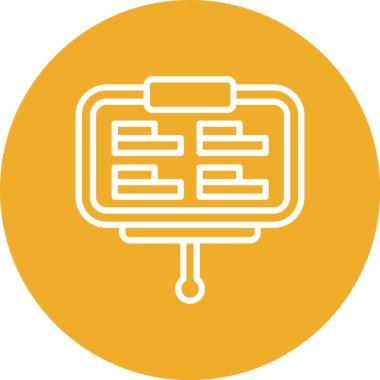 seo modern simgesinin vektör illüstrasyonu