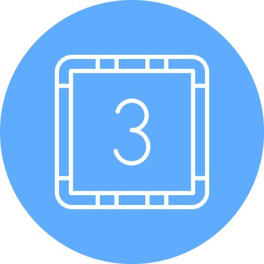 Modern b 'nin vektör illüstrasyonu eksik simgesi