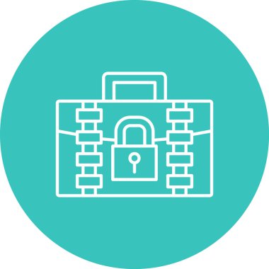 Bir bina simgesinin vektör illüstrasyonu