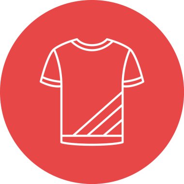 t-shirt simgesi, özet biçimi