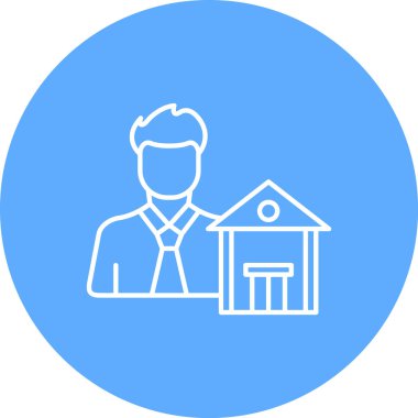  Kullanıcı Bankası Çizgisi Çoklu Çember Vektörü