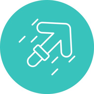 El simgesinin vektör illüstrasyonu