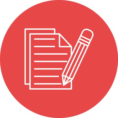 Yazılı not. Web simgesi