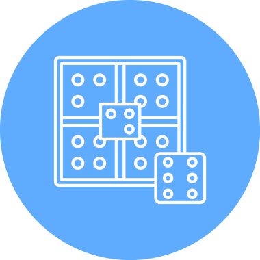 Oyun. Web simgesi basit illüstrasyon