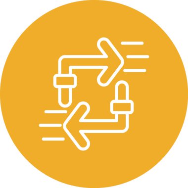 seo modern simgesinin vektör illüstrasyonu