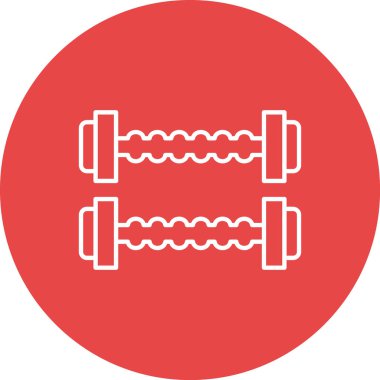 Spor Salonu Dambılları. Basit tasarım