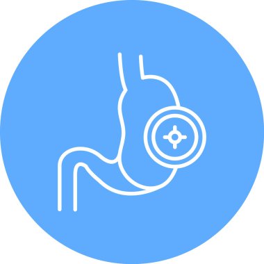 Modern bir simgenin vektör illüstrasyonu