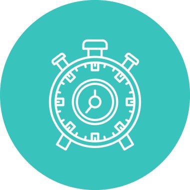 Kronometre simge vektör çizim