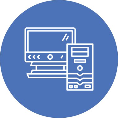 vektör dizüstü simgesi illüstrasyonu