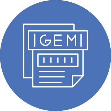 vektör dosya simgesi, vektör illüstrasyonu