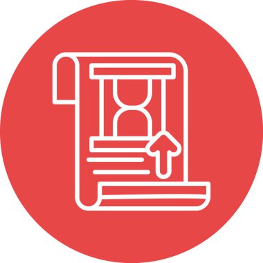 Modern bir simgenin vektör illüstrasyonu