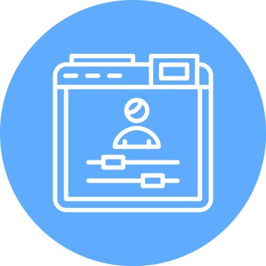 Yazıcının vektör illüstrasyonu