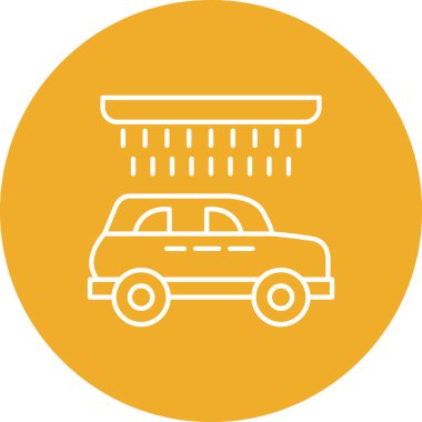 - Araba. Web simgesi basit illüstrasyon